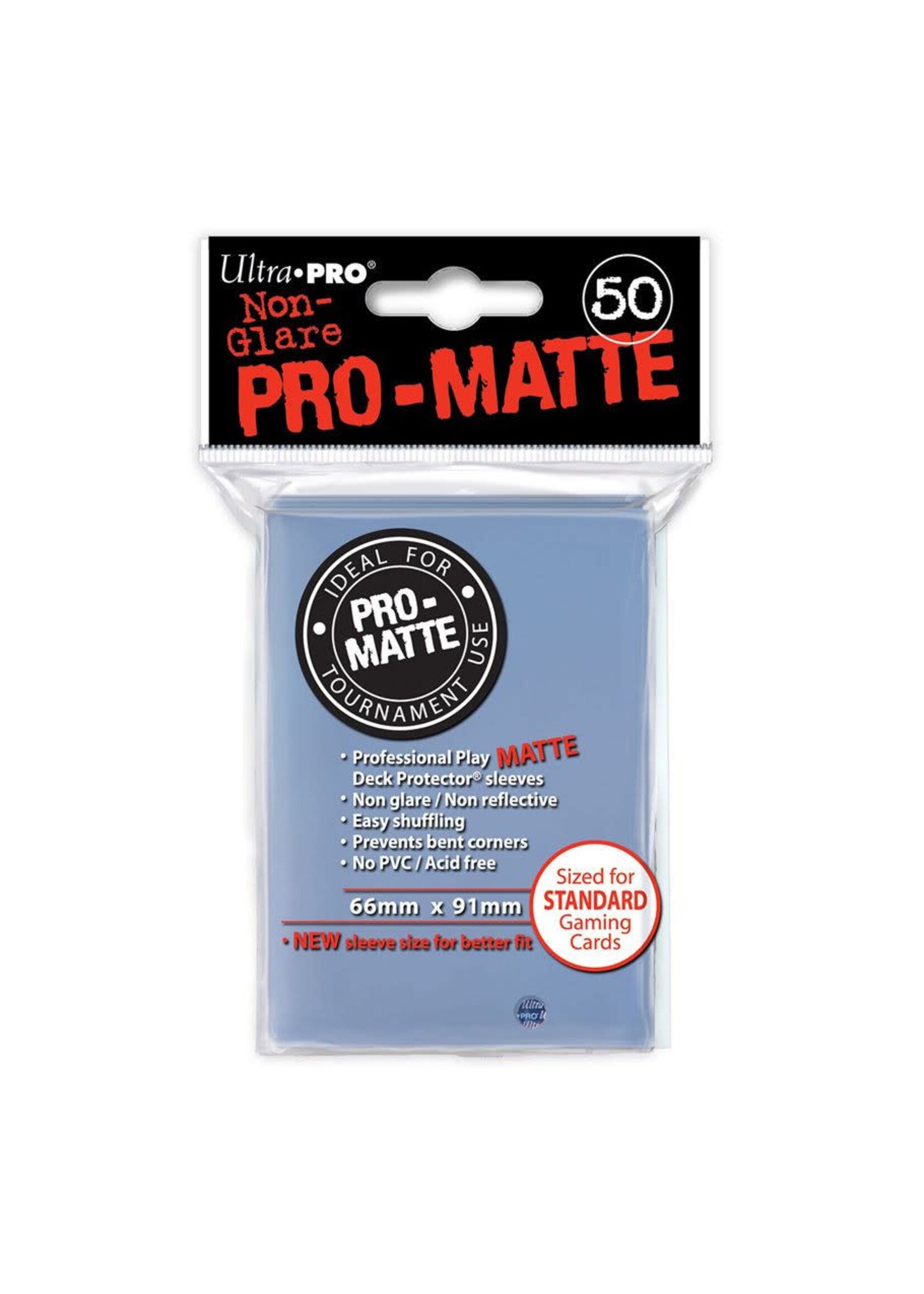 Ultra Pro Deck Protector Sleeves Pro-Matte Clear (50)