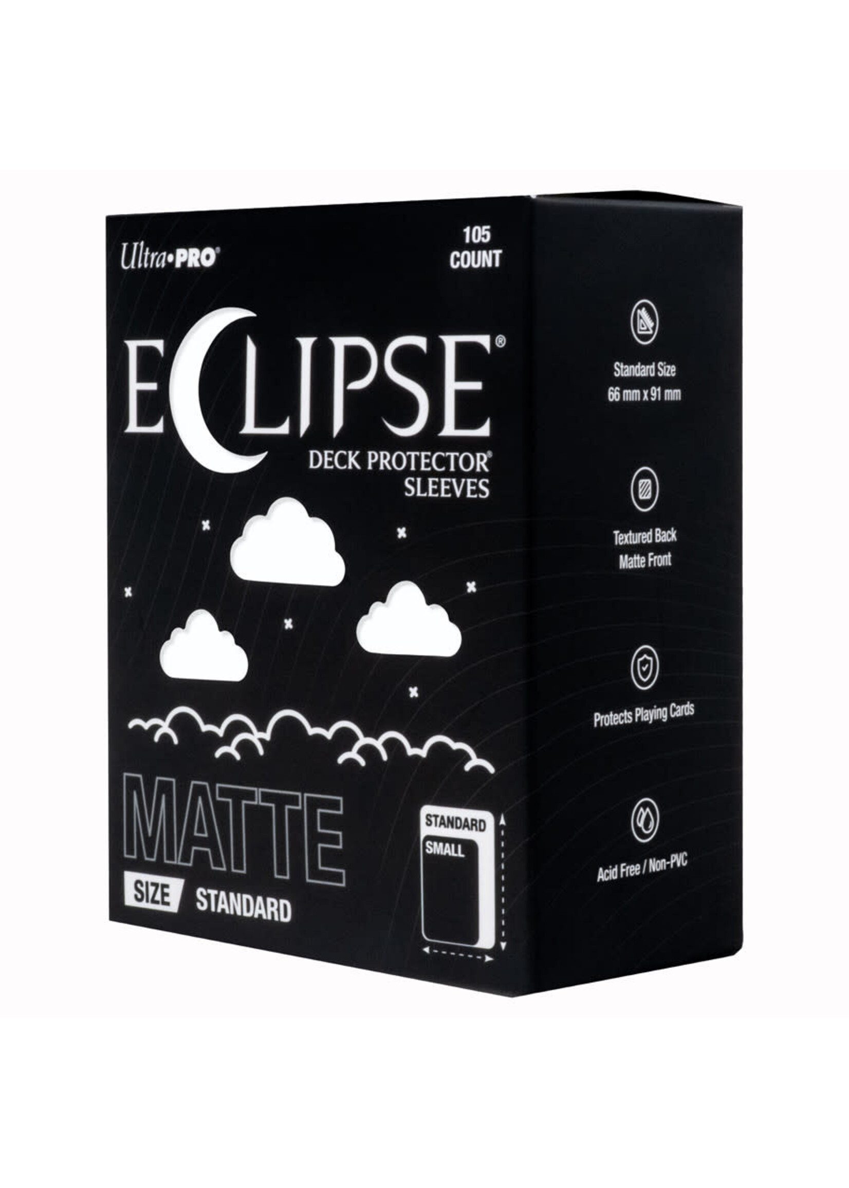 Ultra Pro Sleeves: Eclipse: Matte Arctic White (105)