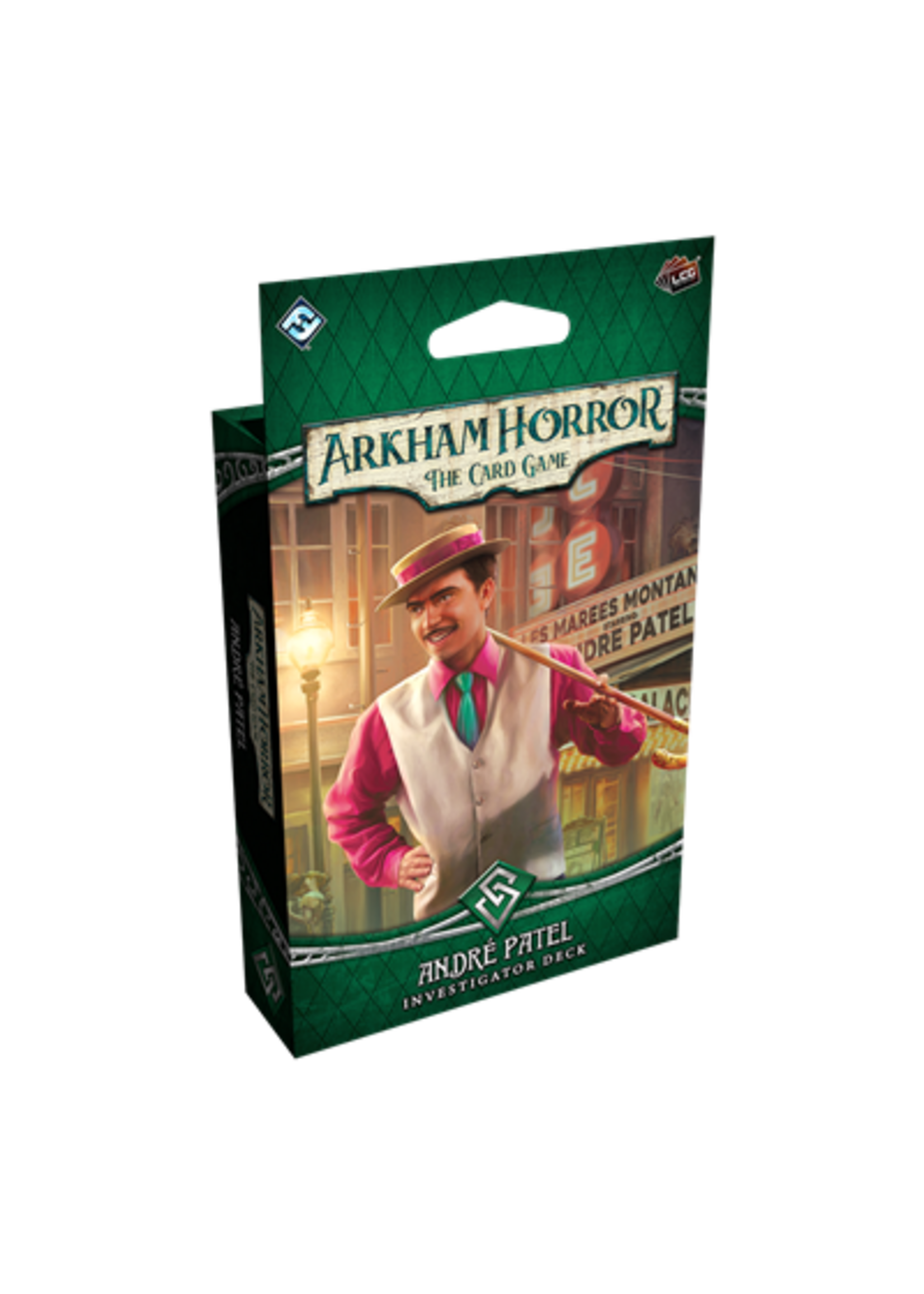 Fantasy Flight Games Arkham Horror: The Card Game - André Patel Investigator Deck
