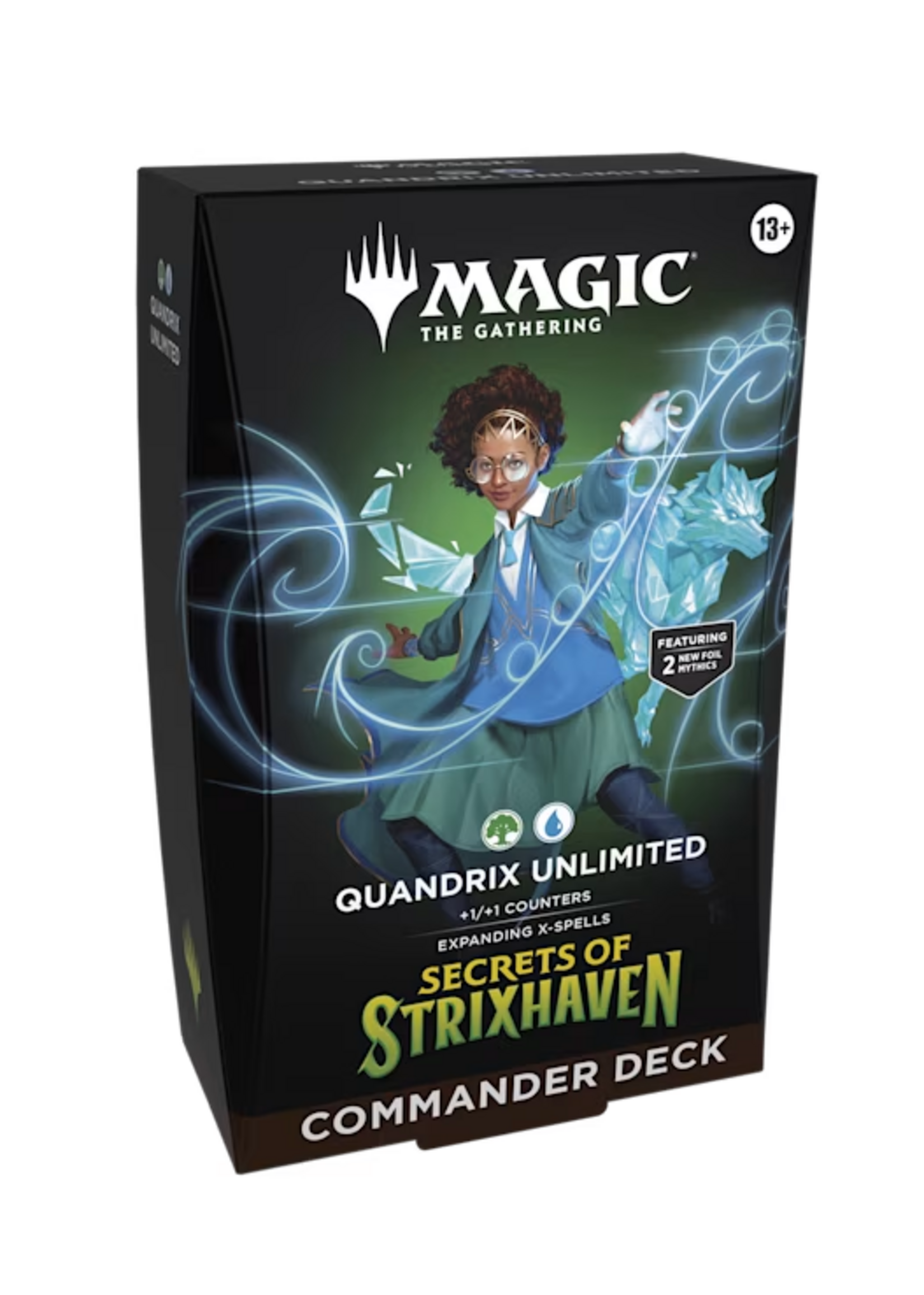Wizards of the Coast MtG Secrets of Strixhaven Commander Deck - Quandrix Unlimited