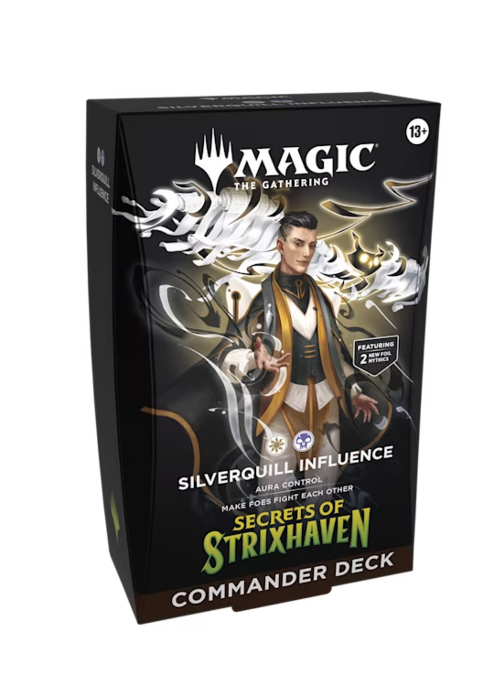 Wizards of the Coast MtG Secrets of Strixhaven Commander Deck - Silverquill Influence