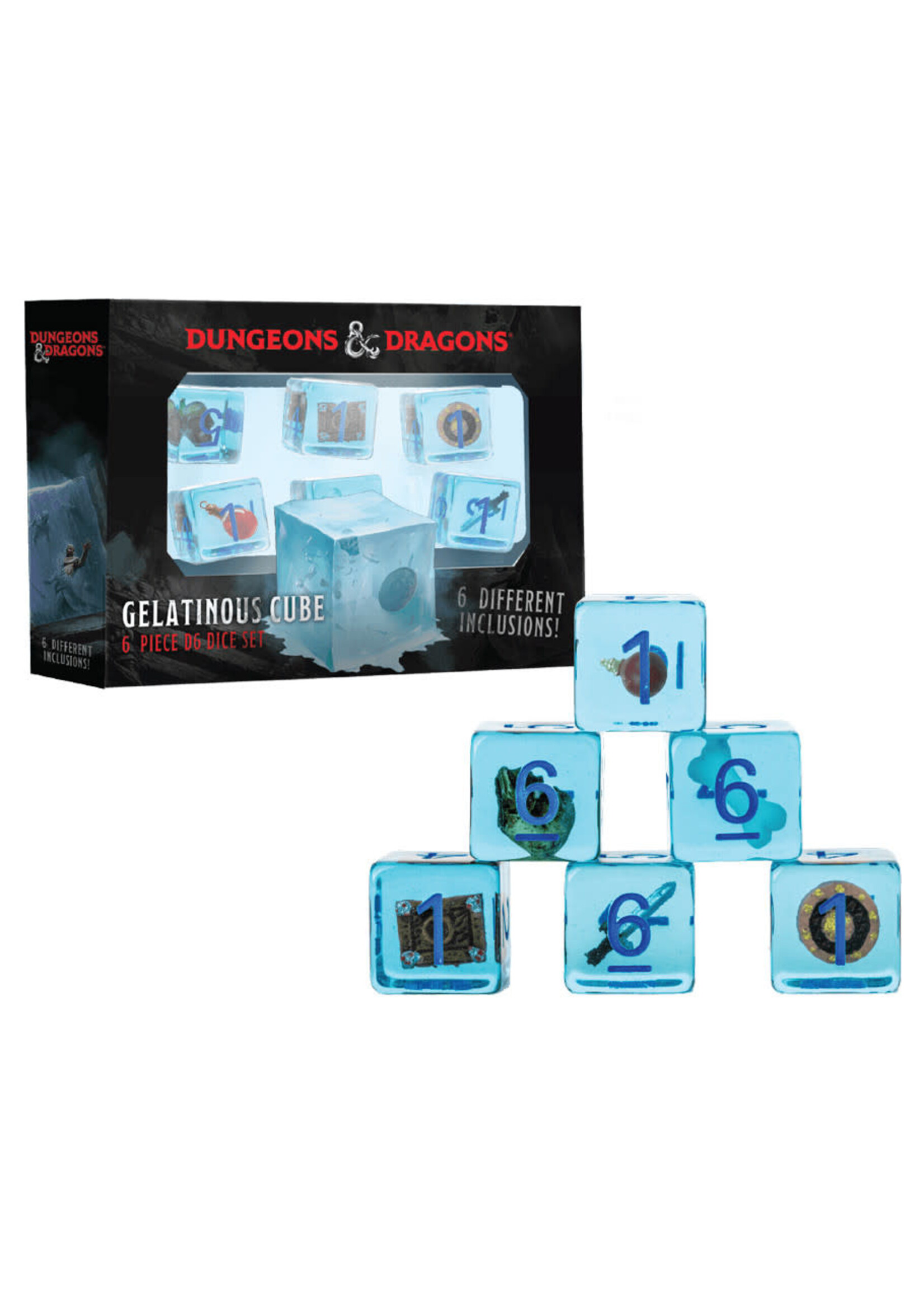 Fanroll LLC D&D Gelatinous Cube 6-Pack