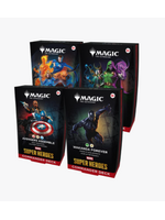 Wizards of the Coast MtG Marvel Super Heroes Commander Decks - Regular All (4) [preorder]