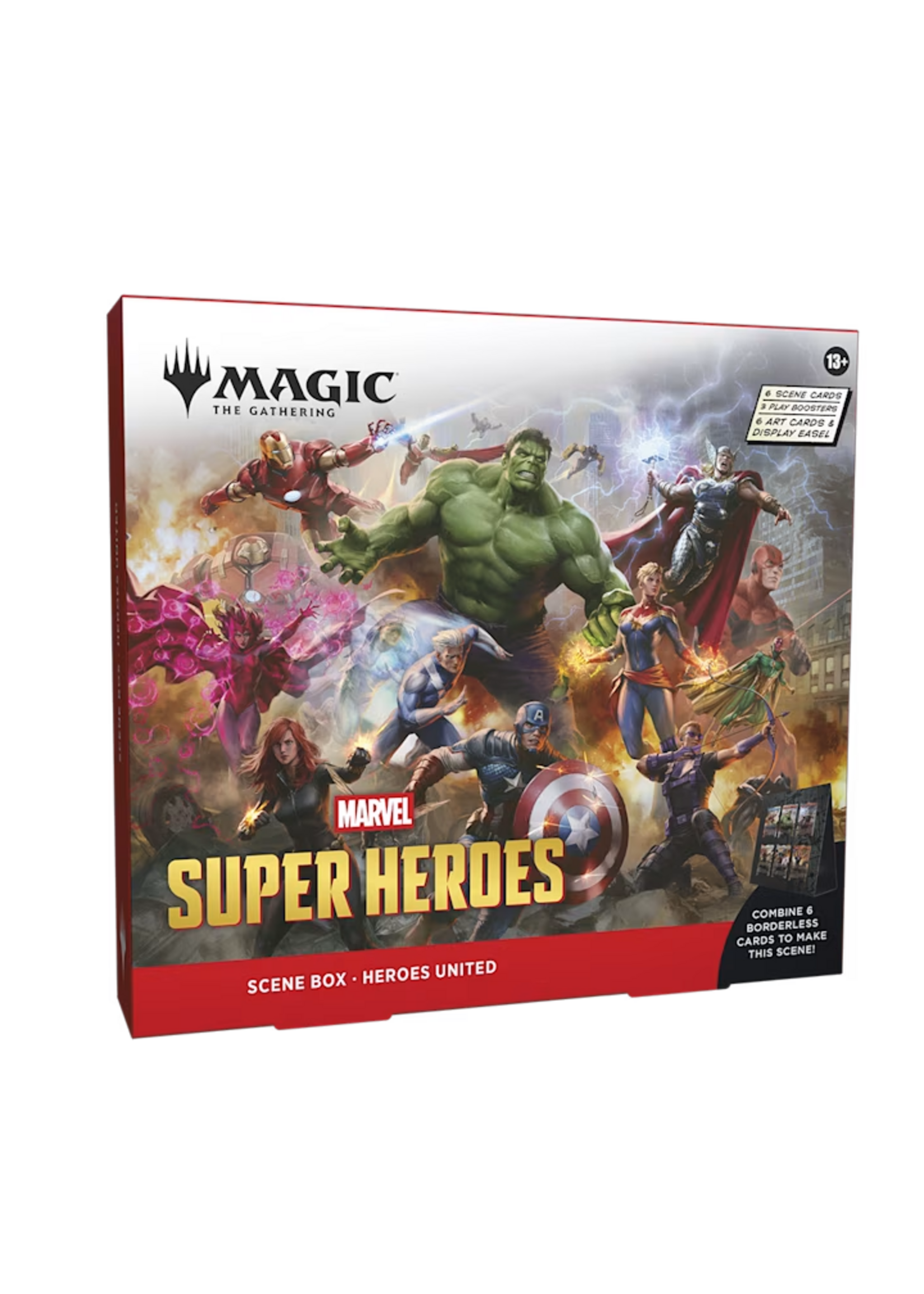 Wizards of the Coast MtG Marvel Super Heroes Scene Box - Heroes United [preorder]
