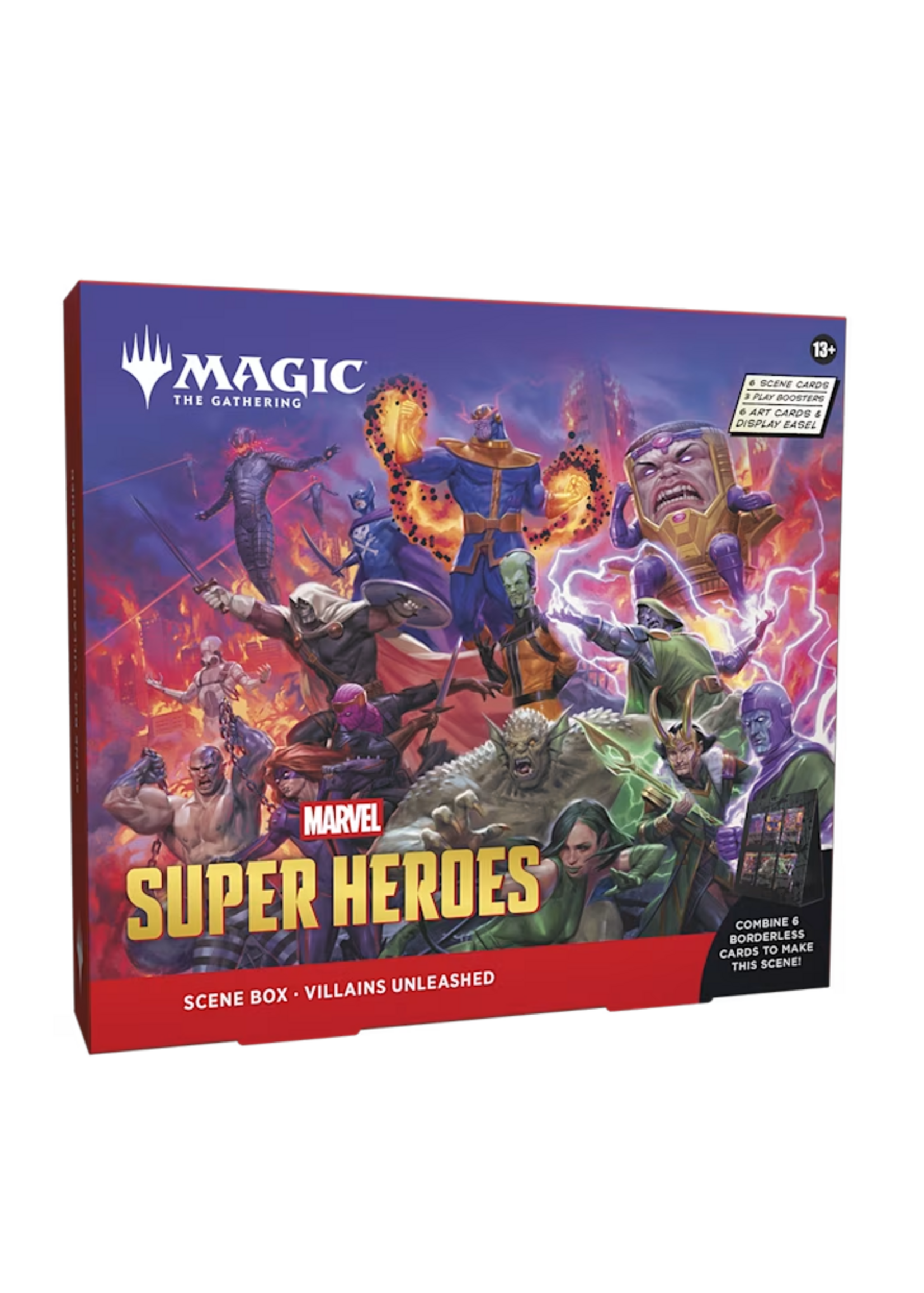 Wizards of the Coast MtG Marvel Super Heroes Scene Box - Villains Unleashed [preorder]