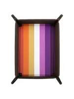 Fanroll LLC Folding Dice Tray: Pride: Lesbian