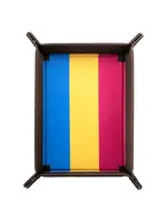 Fanroll LLC Folding Dice Tray: Pride: Pansexual