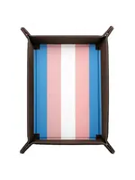 Fanroll LLC Folding Dice Tray: Pride: Transgender