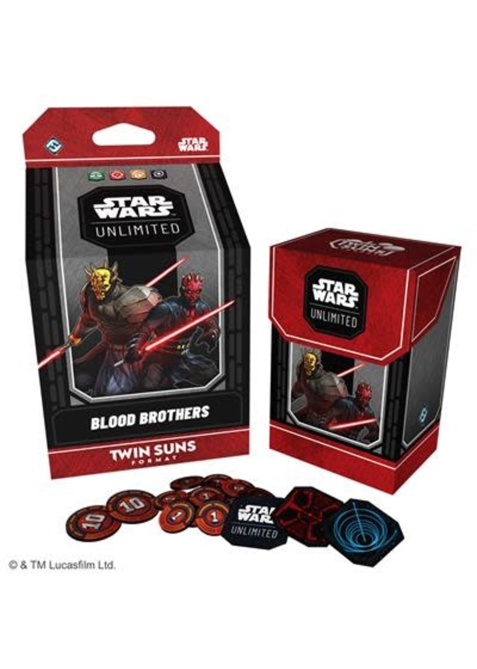 Fantasy Flight Games Star Wars Unlimited: Twin Suns Deck: Blood Brothers: Maul and Savage Opress