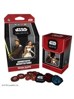 Fantasy Flight Games Star Wars Unlimited: Twin Suns Deck: Aggressive Negotiations: Anakin Skywalker and Padmé Amidala