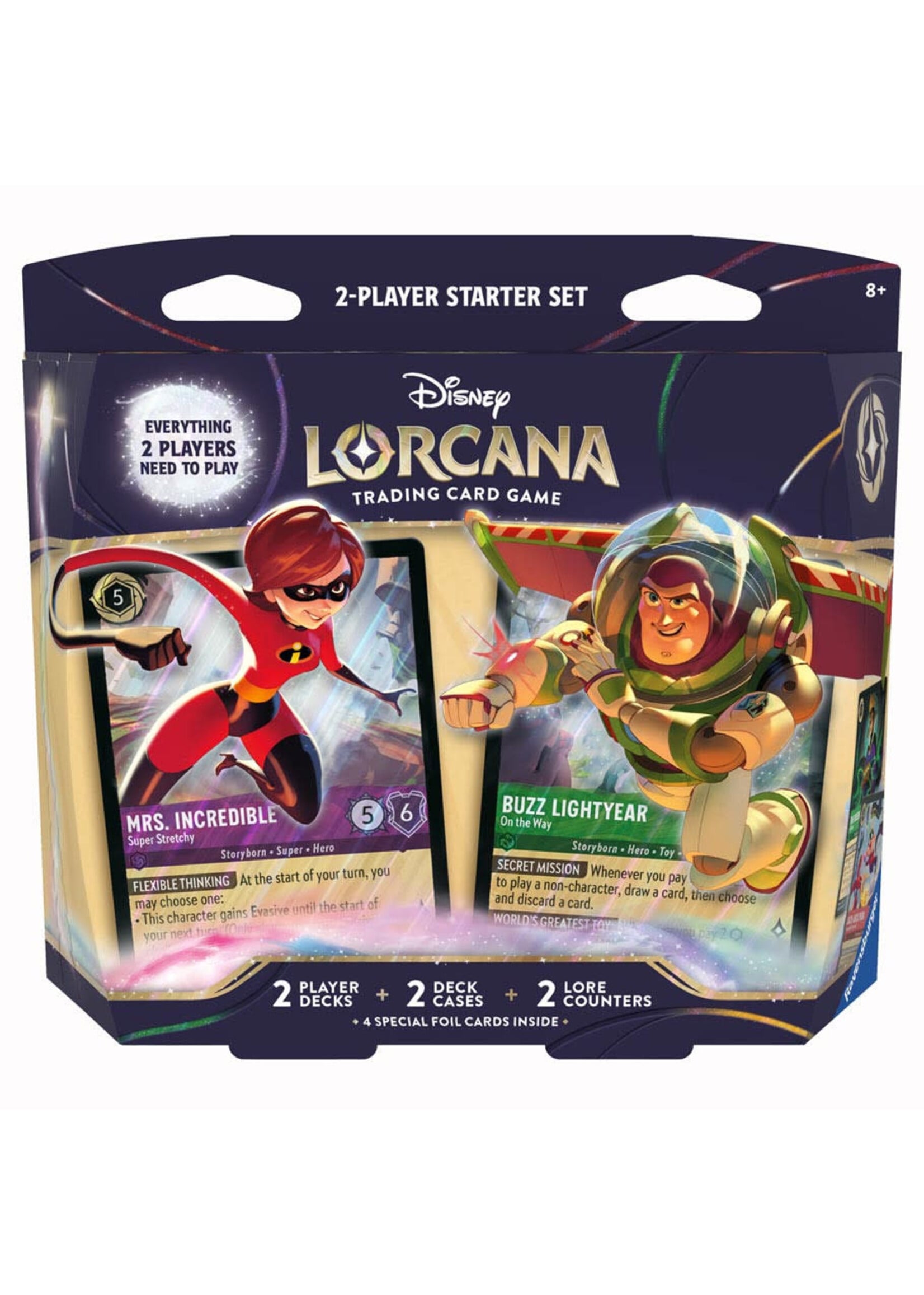 Ravensburger Disney Lorcana: 2-Player Deck (Elastigirl / Buzz Lightyear) [Early In-Store Release]