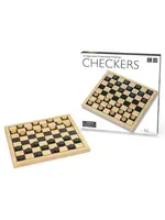 Intex Entertainement Wooden Checkers