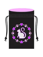 Black Oak Workshop Dice Bag: Kitty Clacks