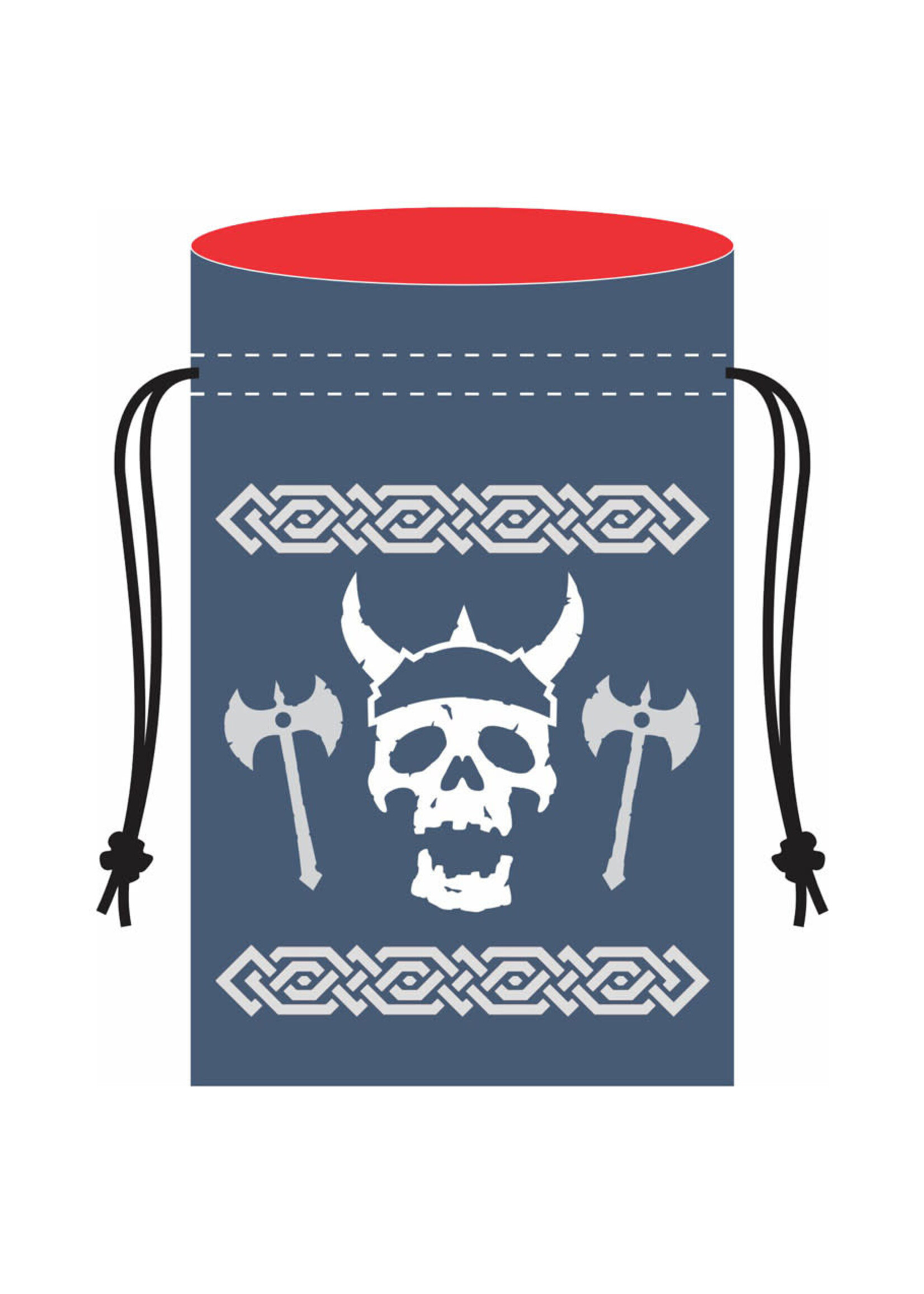 Black Oak Workshop Dice Bag: Skull & Axe