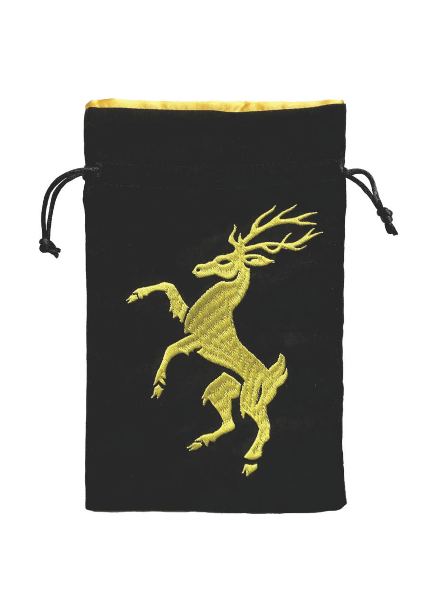 Black Oak Workshop Dice Bag: Heraldry (Stag)