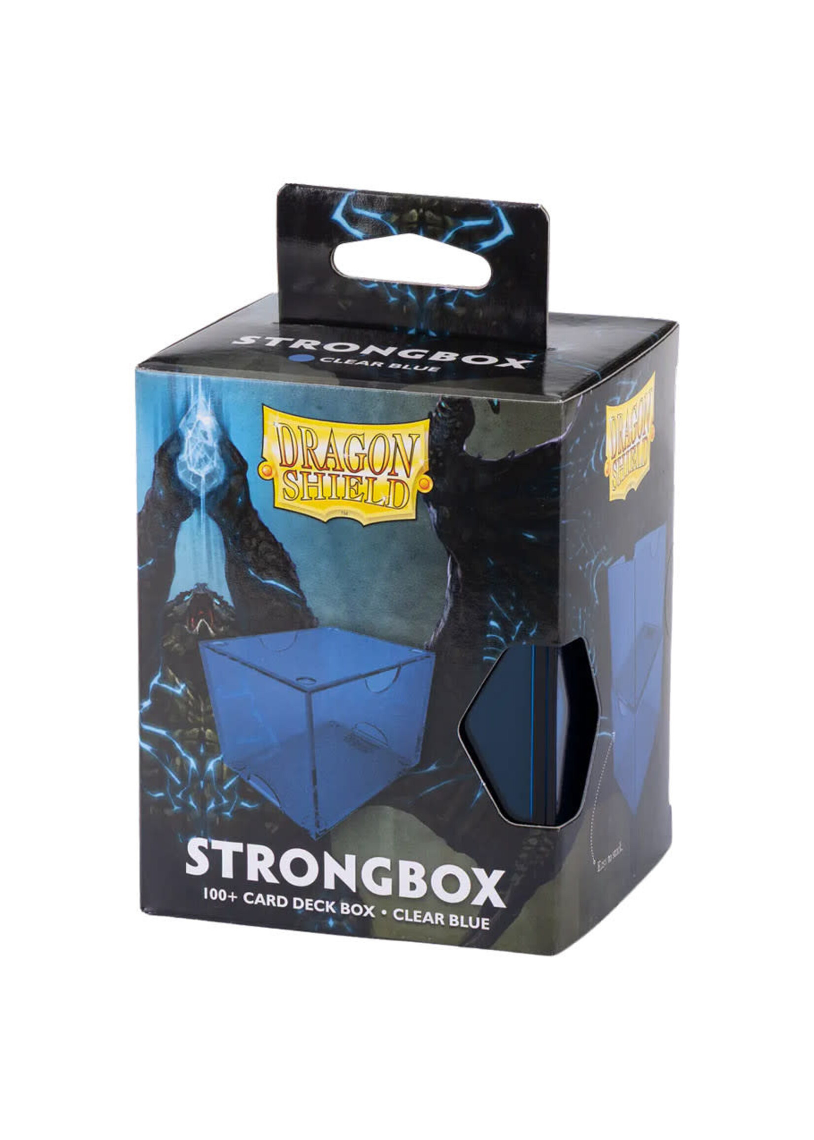 Arcane Tinmen Deck Box: Strongbox: 100+: Clear Blue