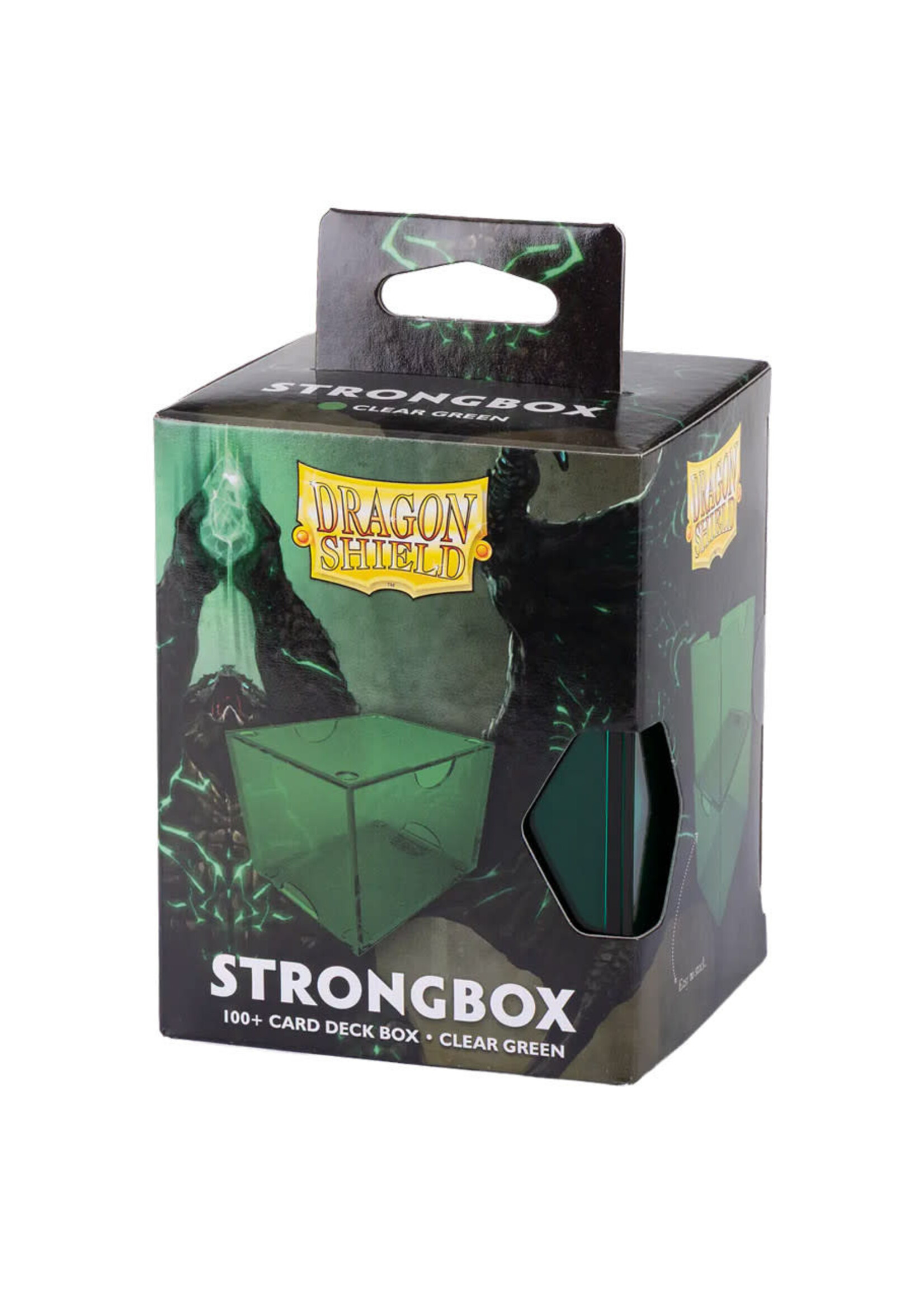 Arcane Tinmen Deck Box: Strongbox: 100+: Clear Green