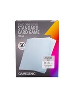 Gamegenic Board Game Sleeves Standard Card Game Clear (50)