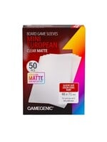 Gamegenic Board Game Sleeves Mini European Clear Matte