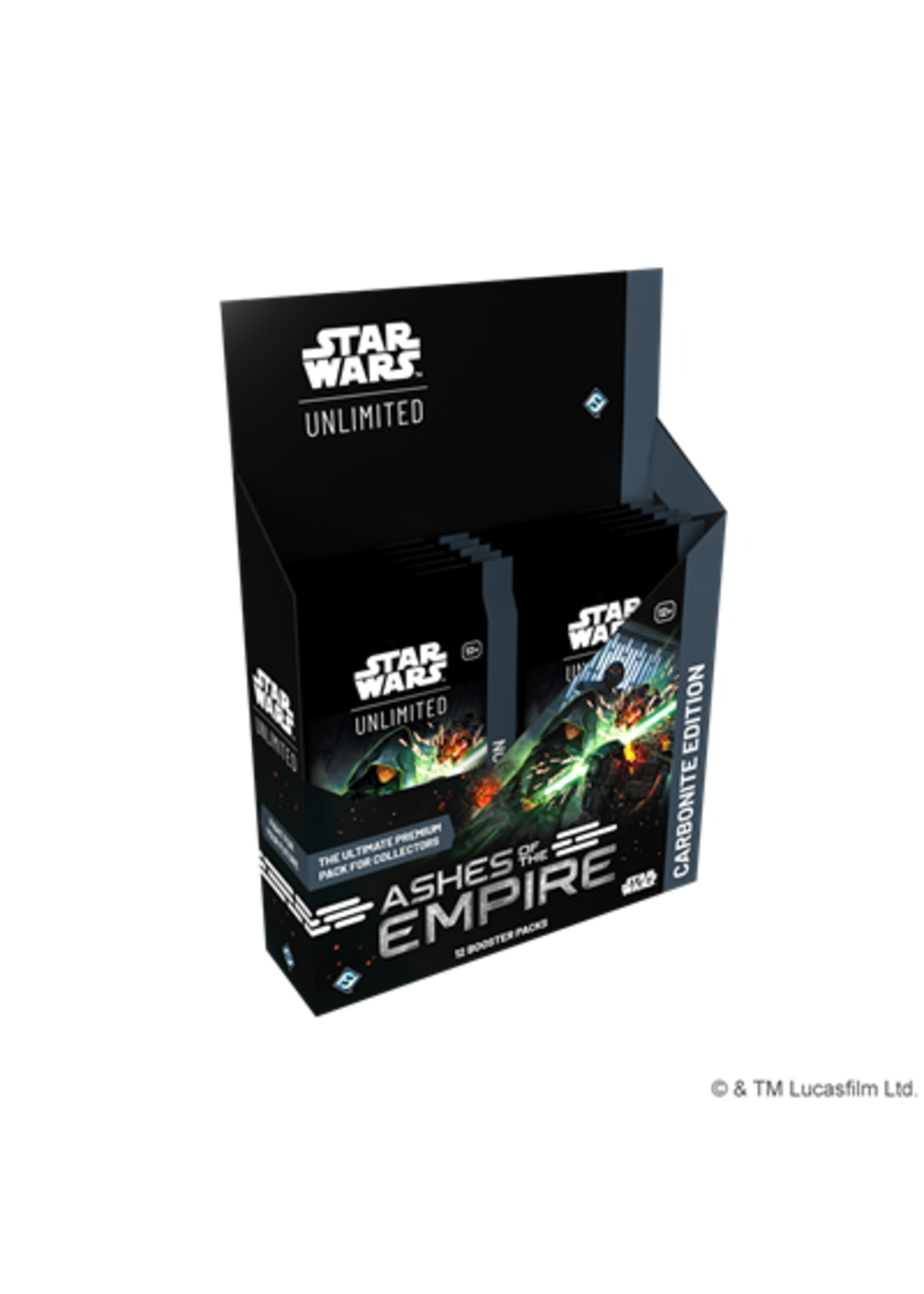 Fantasy Flight Games Star Wars Unlimited: Ashes of the Empire Carbonite Booster Box [preorder]