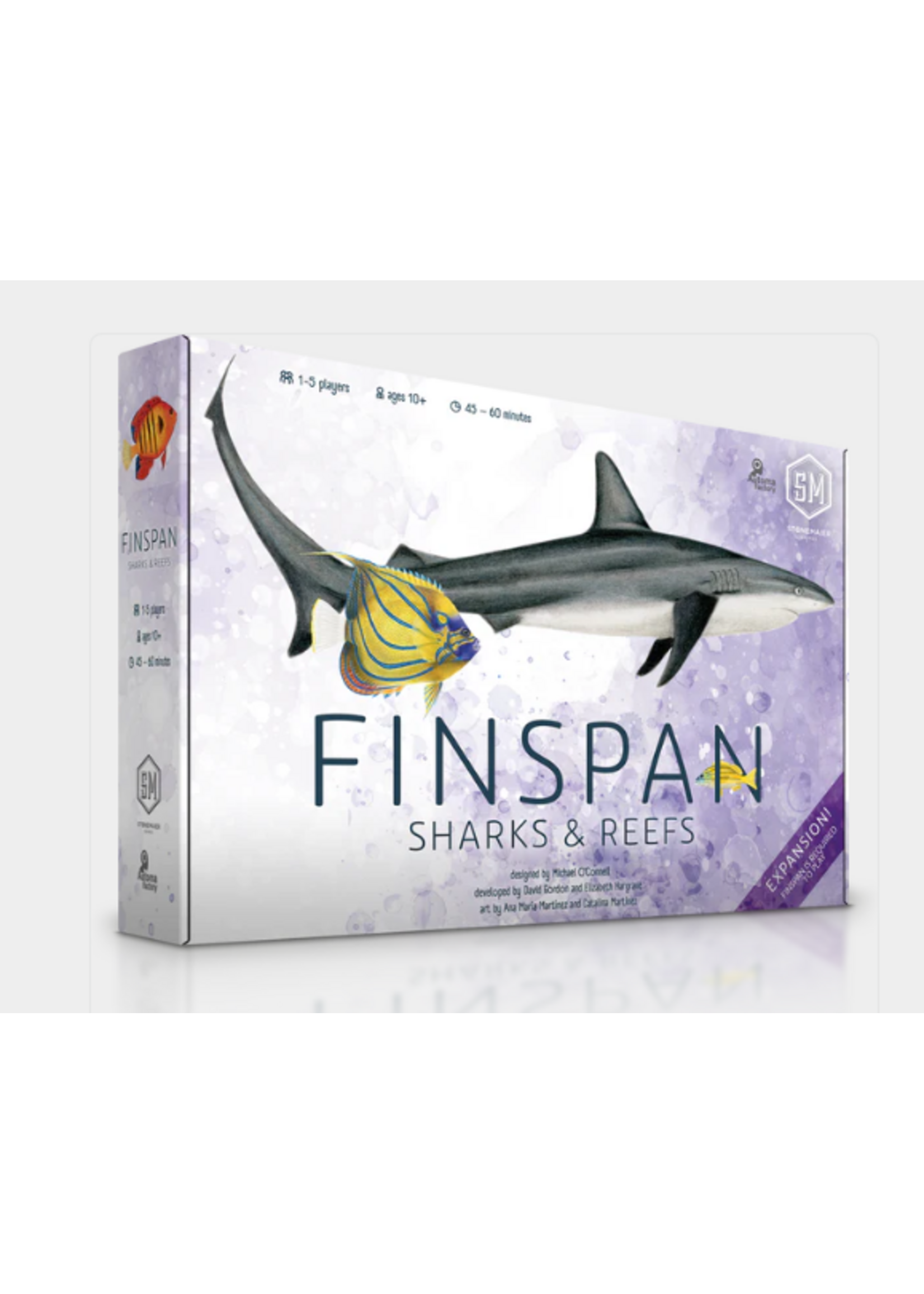 Stonemaier Games Finspan - Sharks & Reefs Expansion [Early In-Store Release