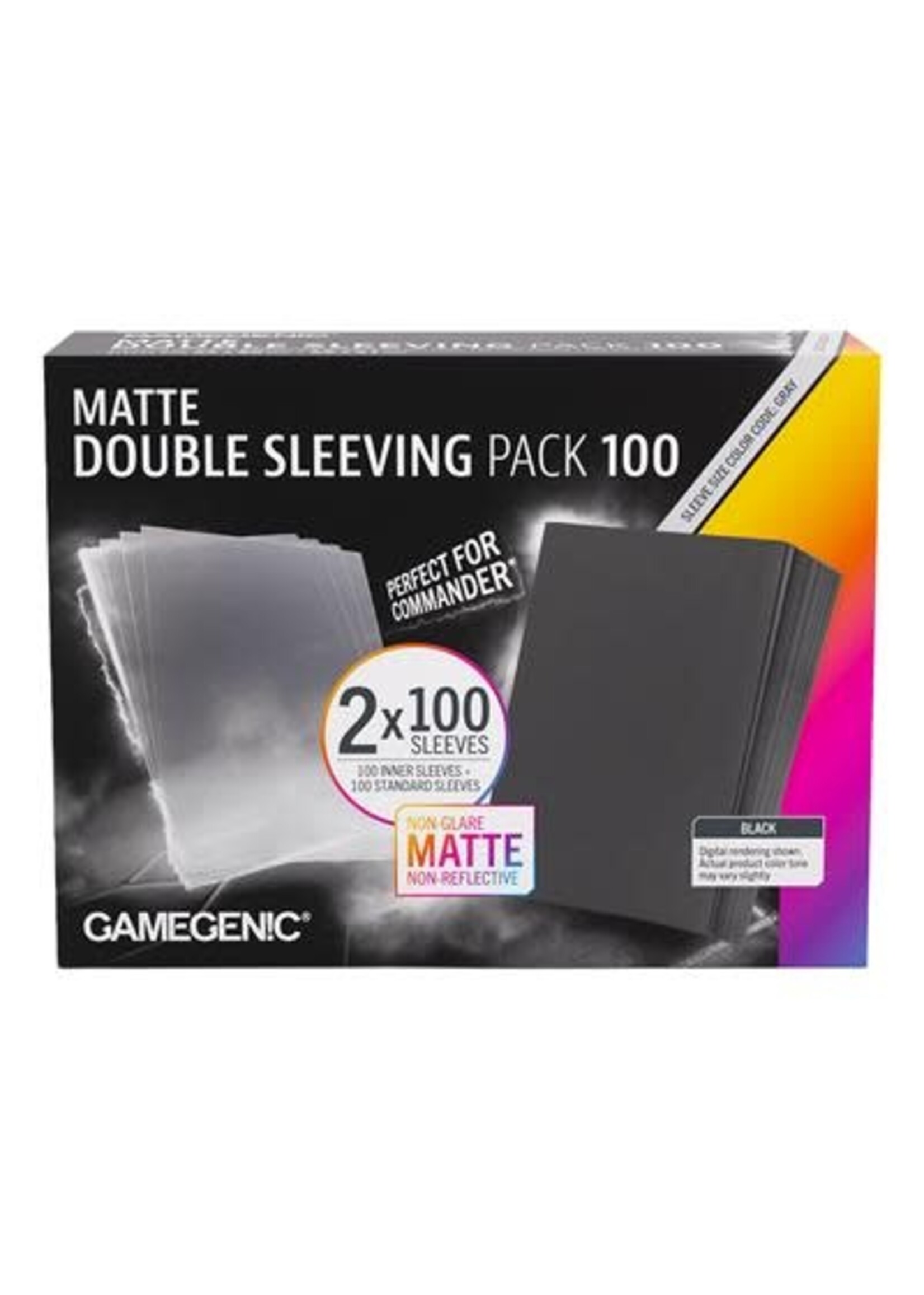 Gamegenic Matte Double Sleeving Pack 66x91mm (100)