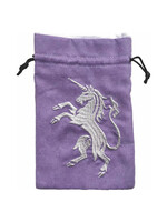 Black Oak Workshop Dice Bag: Heraldry (Unicorn)