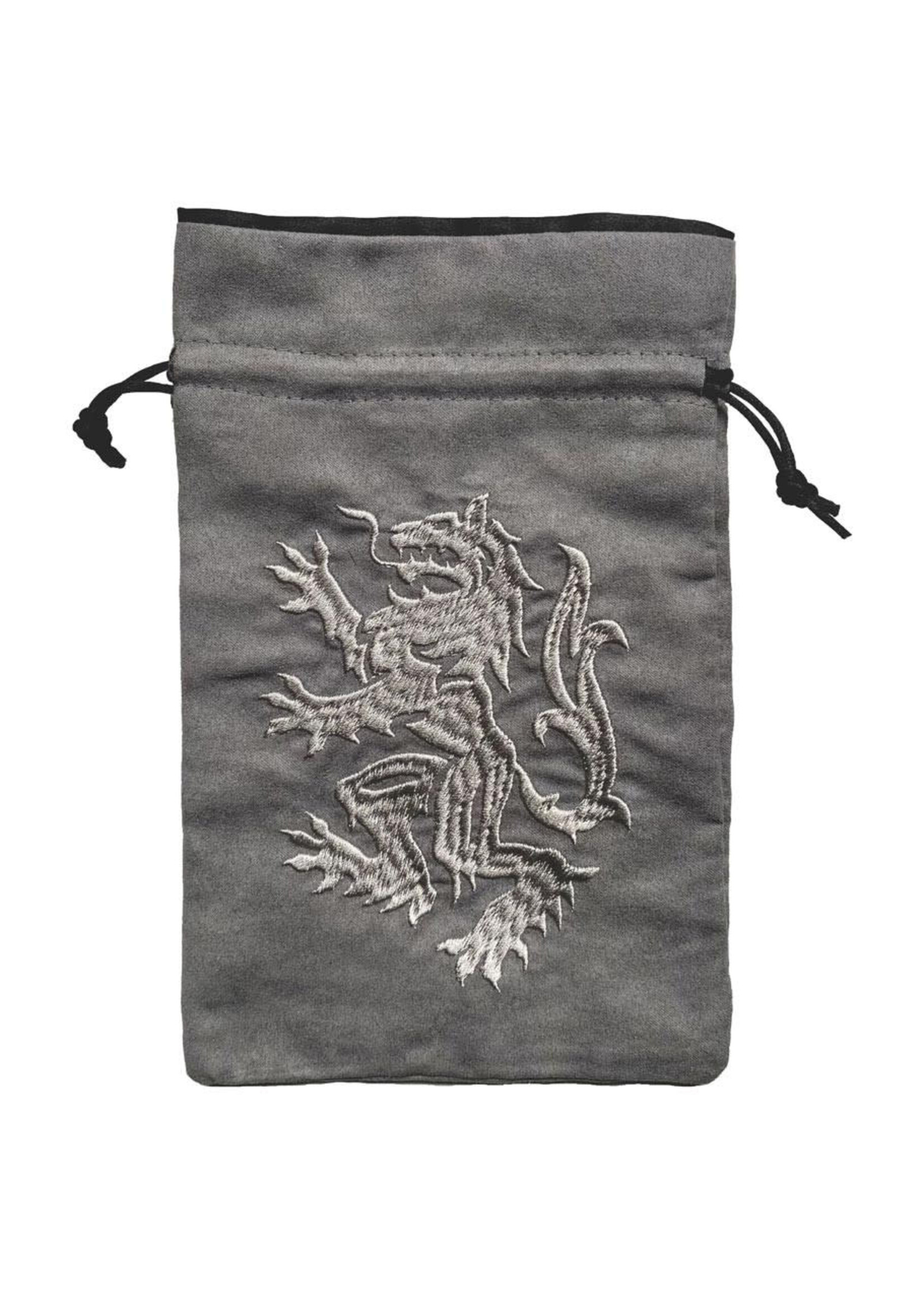 Black Oak Workshop Dice Bag: Heraldry (Wolf)