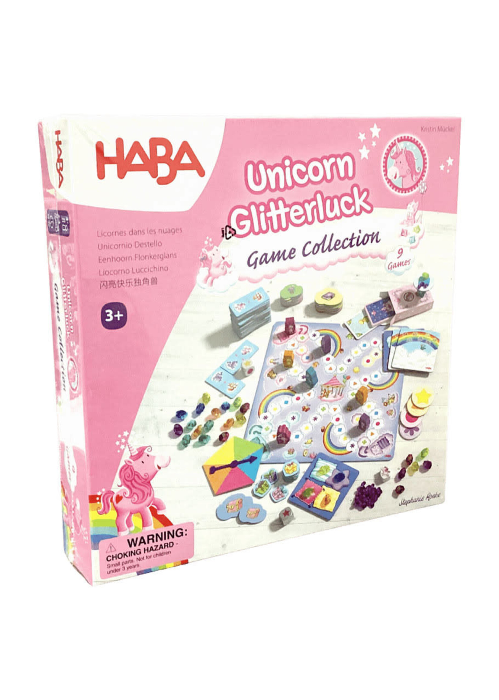 HABA Unicorn Glitterluck Game Collection Refresh