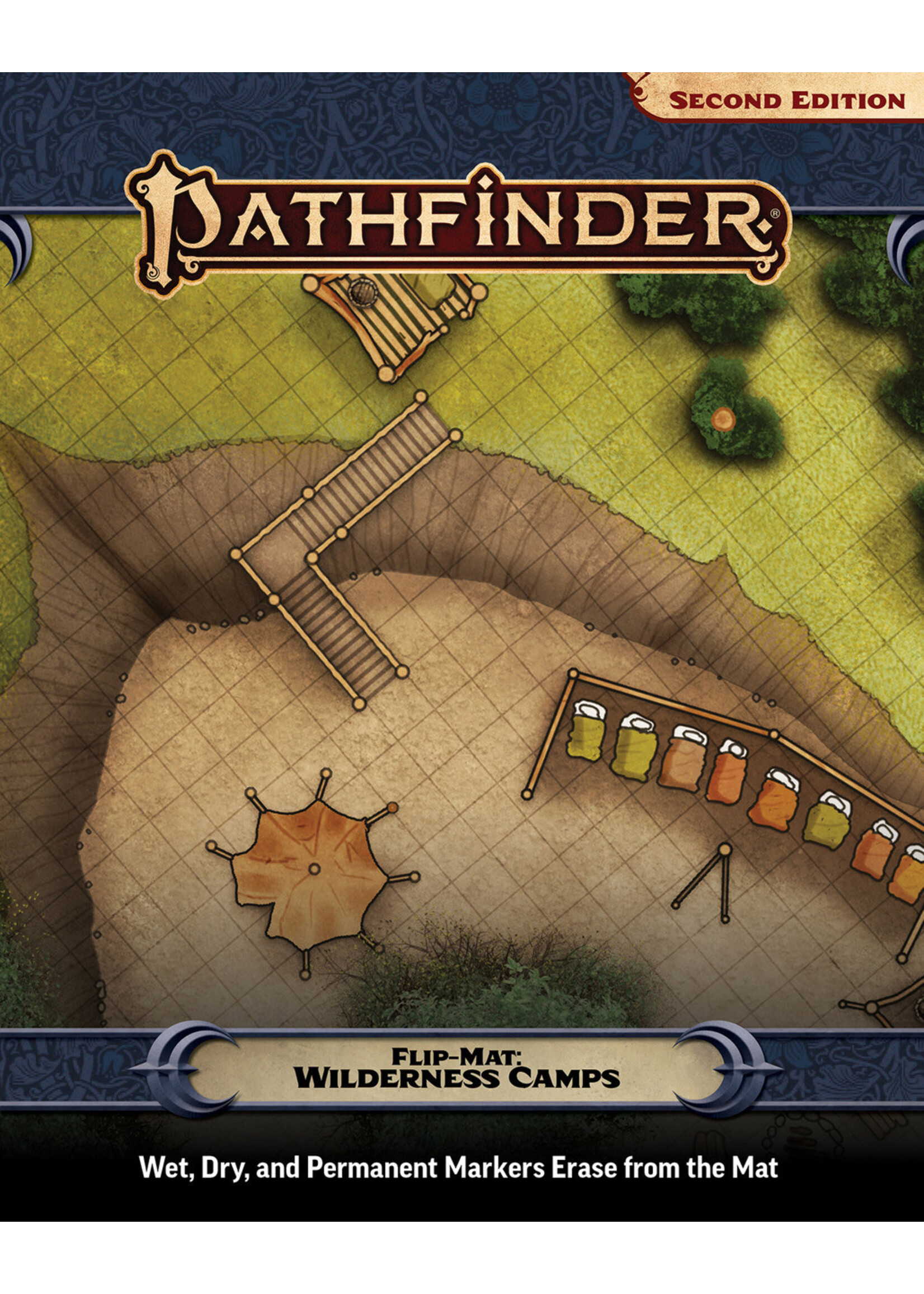 PAIZO Pathfinder Flip-Mat: Wilderness Camps