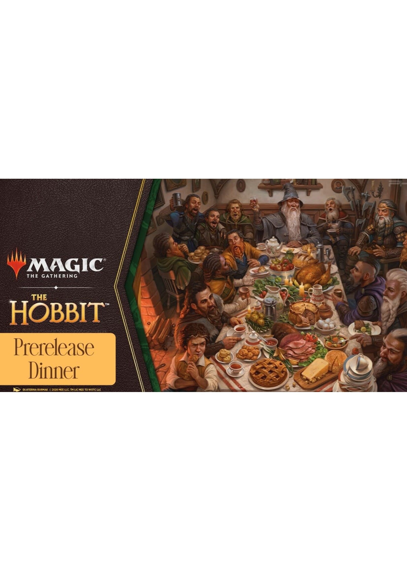 MtG The Hobbit | Dinner at Bilbo's & Prerelease