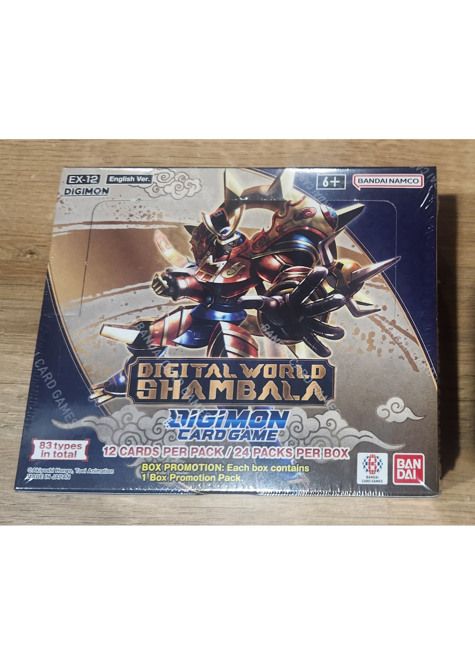 BANDAI Digimon: Digital World Shambala Booster Box (EX12) [preorder]