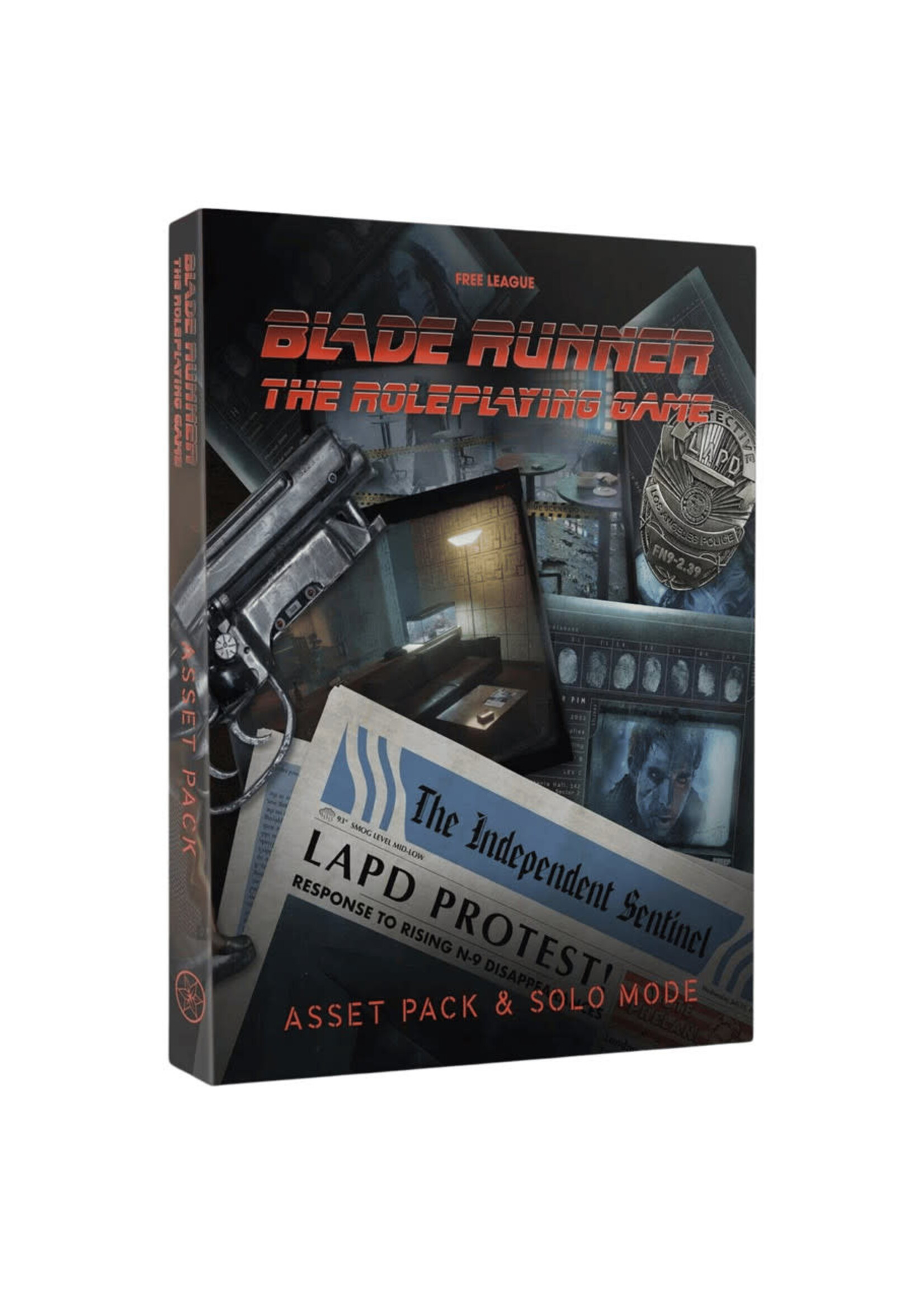 Free League Publishing Blade Runner RPG: Asset Pack & Solo Mode