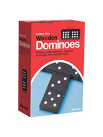 Pressman Toy Double Nine Wooden Dominoes