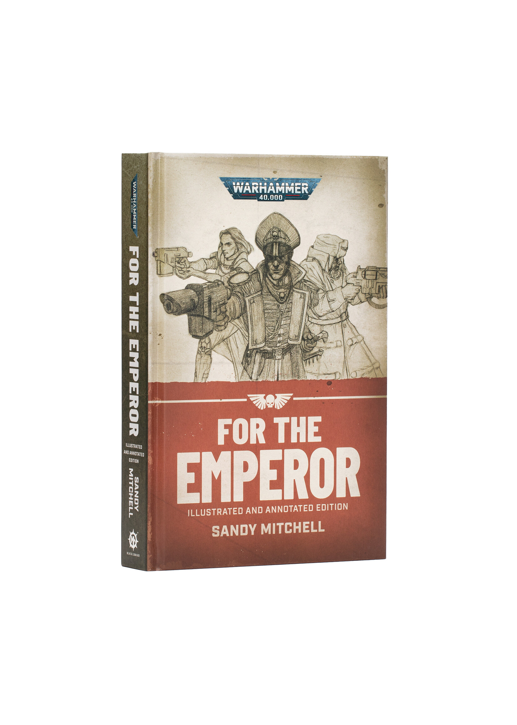 Black Library (Games Workshop) CIAPHAS CAIN: FOR THE EMPEROR (ILLUS. HB)