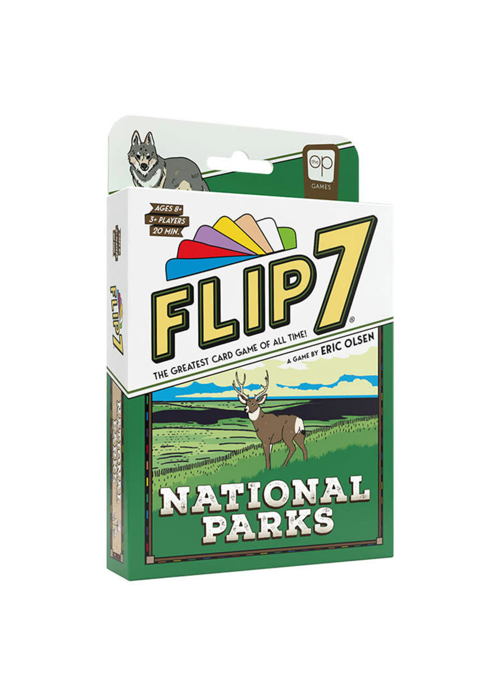 USAOPOLY Flip 7: National Parks