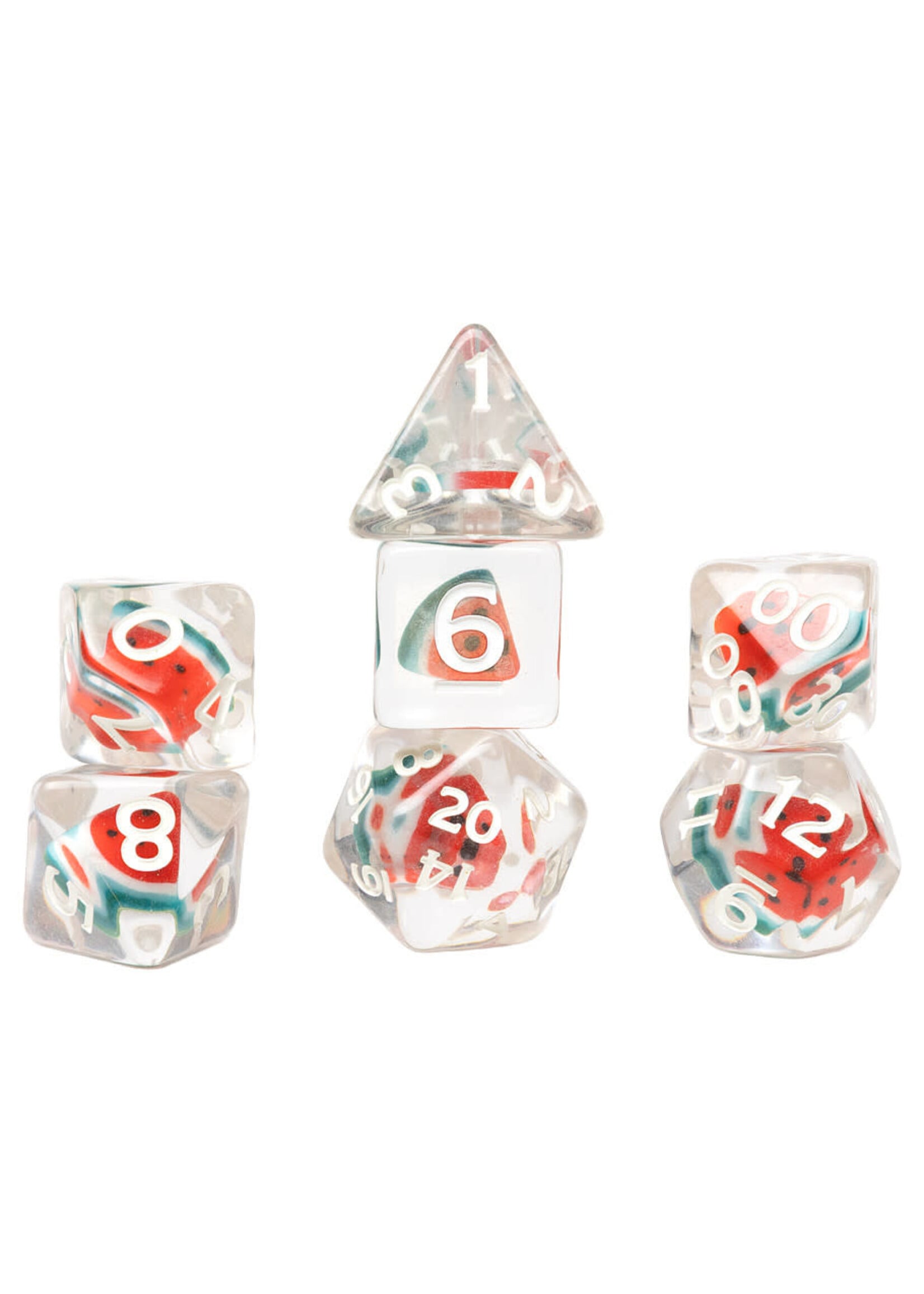 Sirius Dice 7-Set Fruit Slice Dice: Watermelon