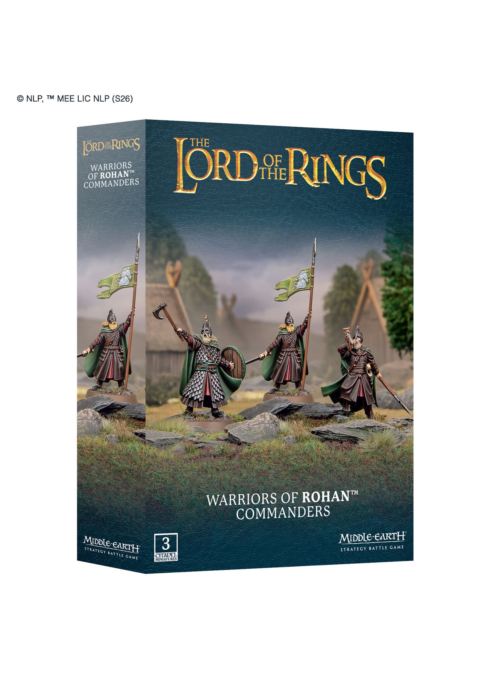Games Workshop MIDDLE EARTH SBG: WARRIORS OF ROHAN COMMANDERS