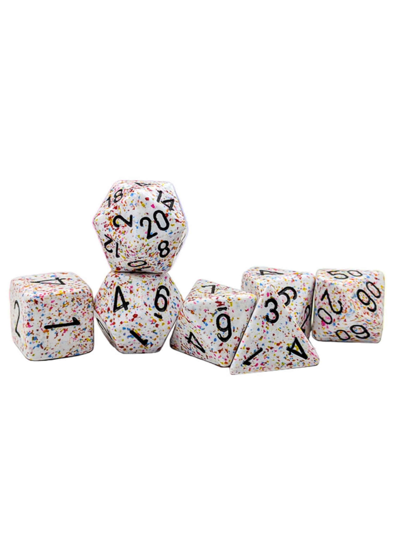 Chessex Speckled Poly 7 set: Birthday