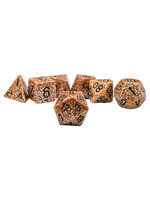 Chessex Speckled Poly 7 set: Rust
