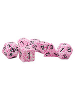 Chessex Speckled Poly 7 set: Pink