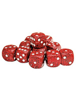 Chessex d6 Cube 16mm Speckled Lava Stone (12)