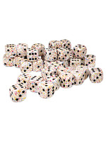 Chessex d6 Cube 12mm Speckled Birthday (36)