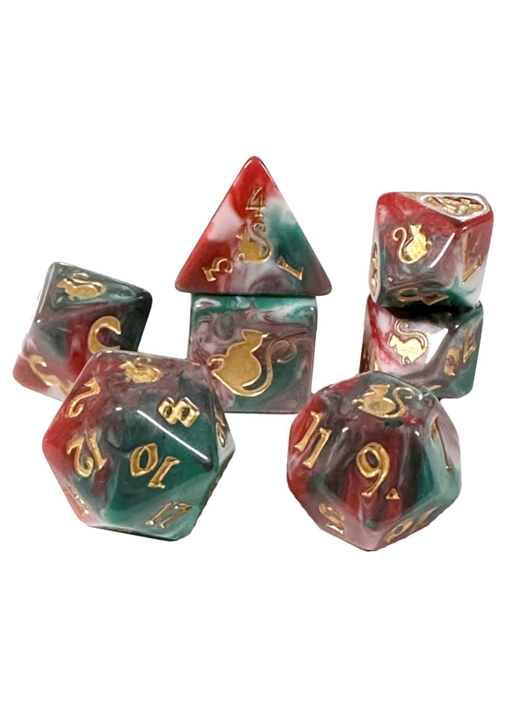 Black Oak Workshop 7-Set Kitty Clacks: Lucky
