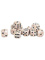 Chessex d6 Cube 16mm Speckled Birthday  (12)