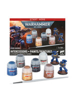 Games Workshop SPACE MARINE INTERCESSRS +PAINTS