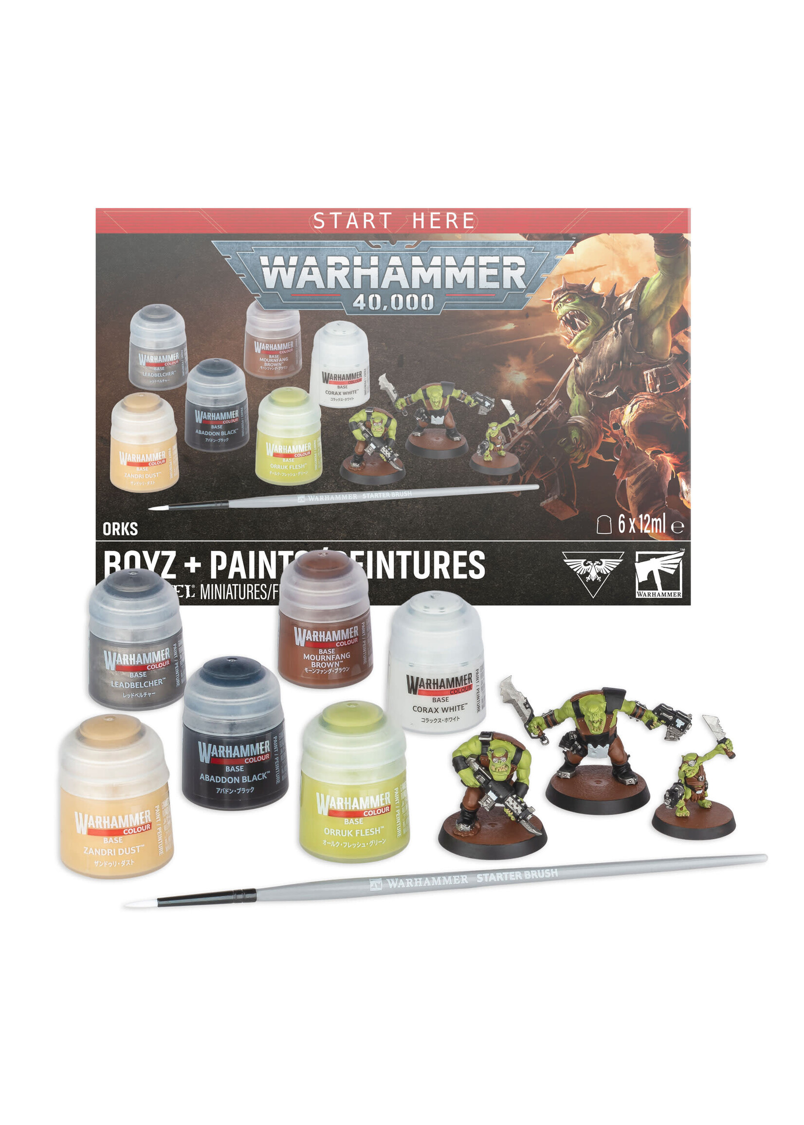 Games Workshop ORKS + PAINTS