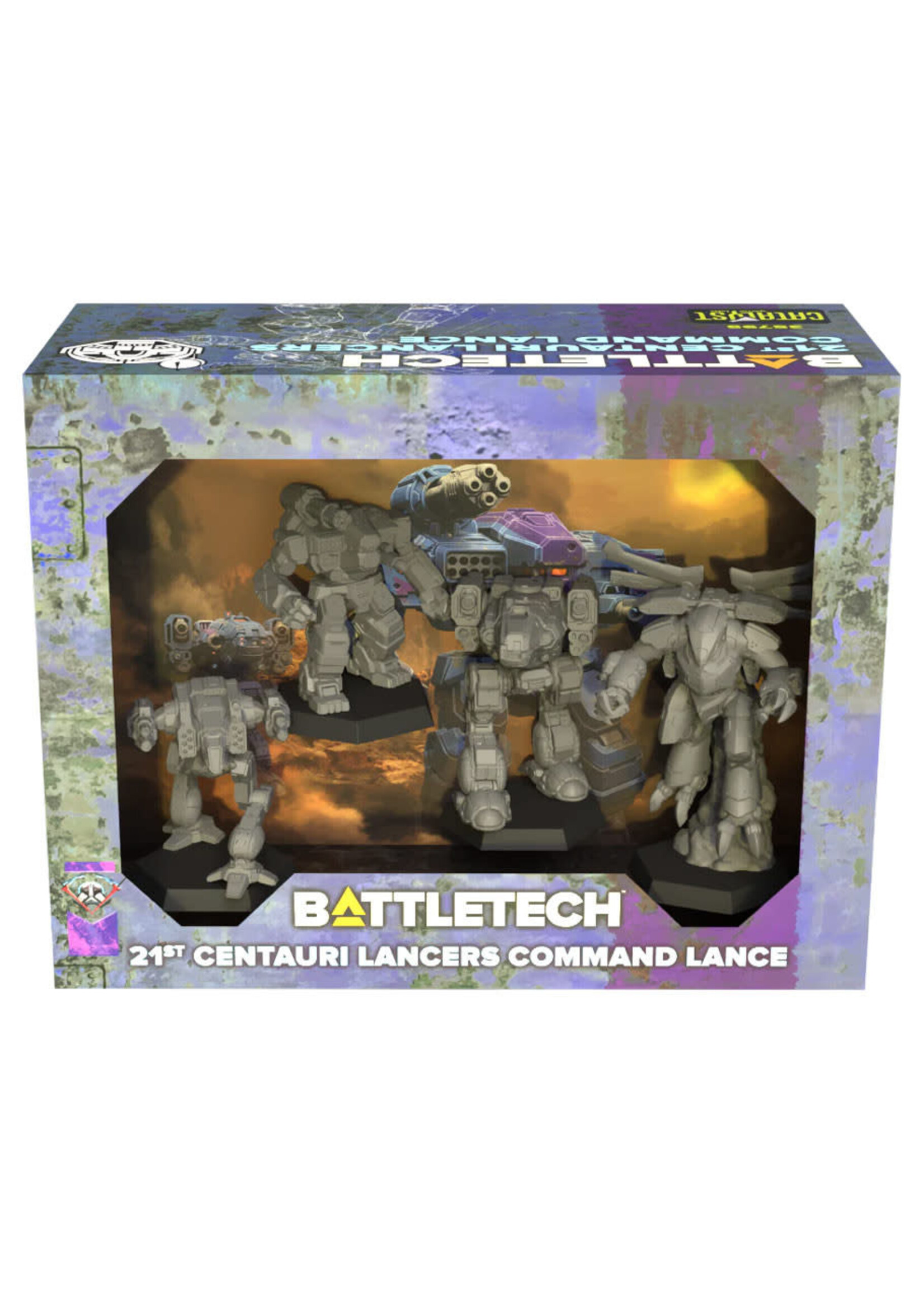 CATALYST GAME LABS BattleTech: Mercenaries Force Pack: 21st Centauri Lancers Command Lance