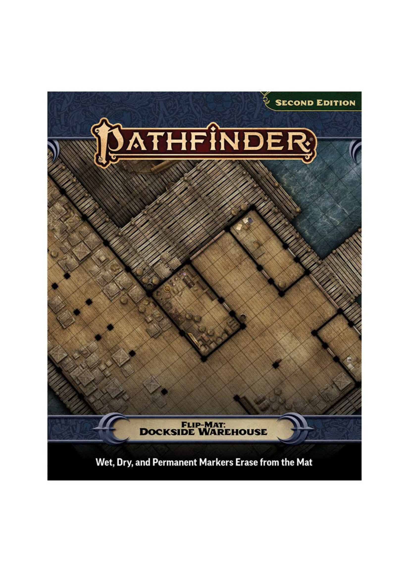 PAIZO Pathfinder 2E: Flip-Mat: Dockside Warehouse