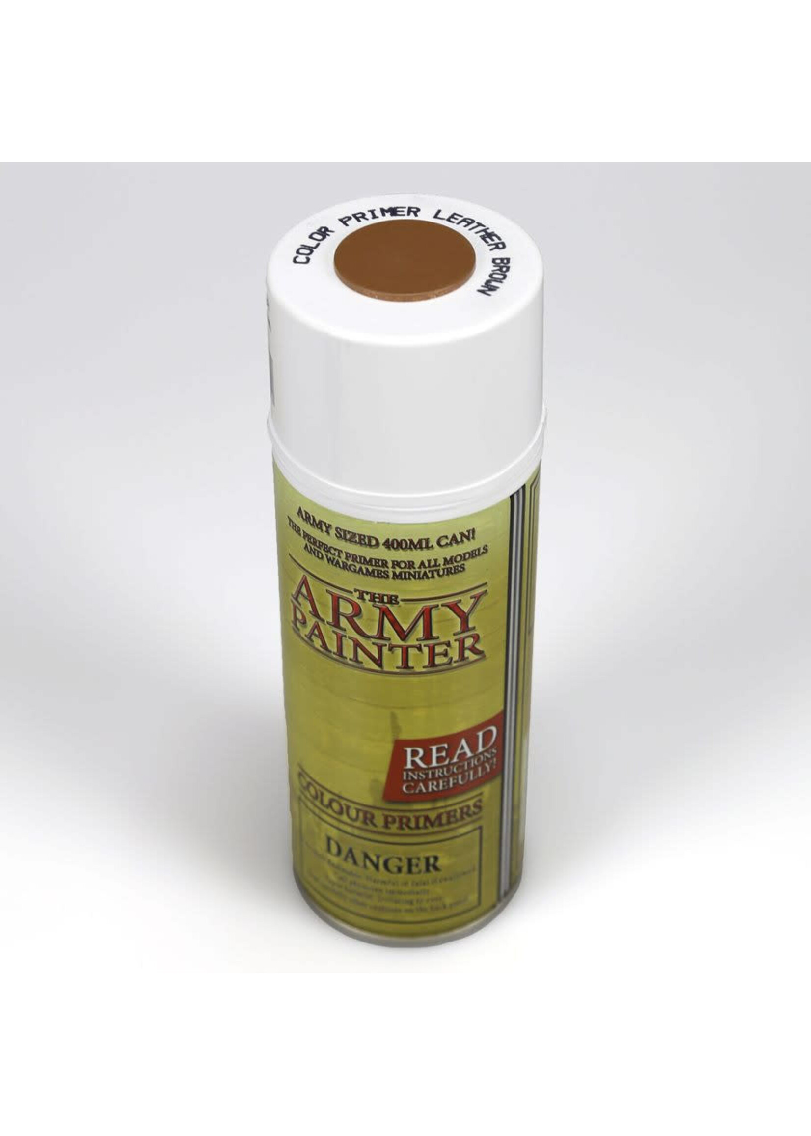 The Army Painter Colour Primer: Leather Brown 